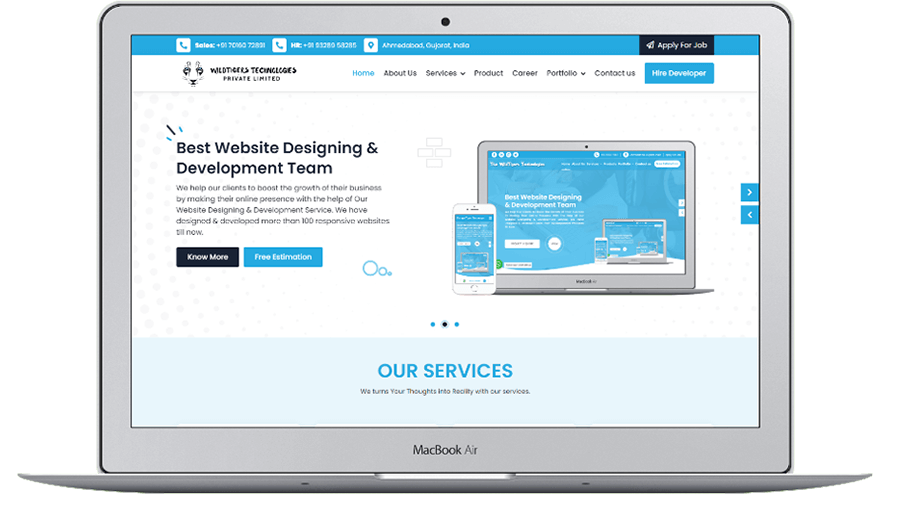 Best Website Designing & Development Team